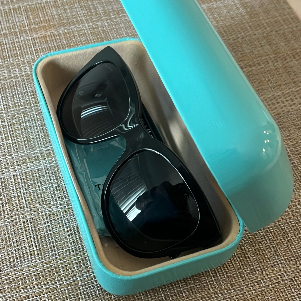 Tiffany & Co Black Cat Eye Sunglasses